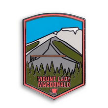 Load image into Gallery viewer, Mount Lady MacDonald Pin - Peak Pins