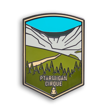 Load image into Gallery viewer, Ptarmigan Cirque Pin