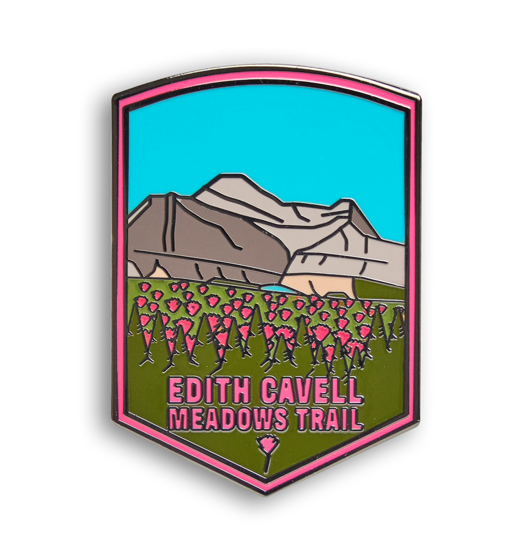 Edith Cavell Meadows Trail Pin