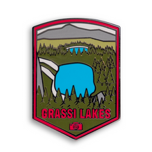 Load image into Gallery viewer, Grassi Lakes Pin - Peak Pins
