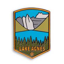 Load image into Gallery viewer, Lake Agnes Pin - Peak Pins
