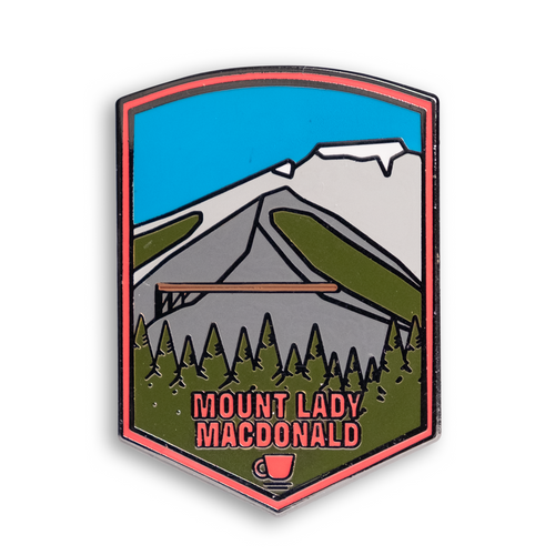 Mount Lady MacDonald Pin - Peak Pins