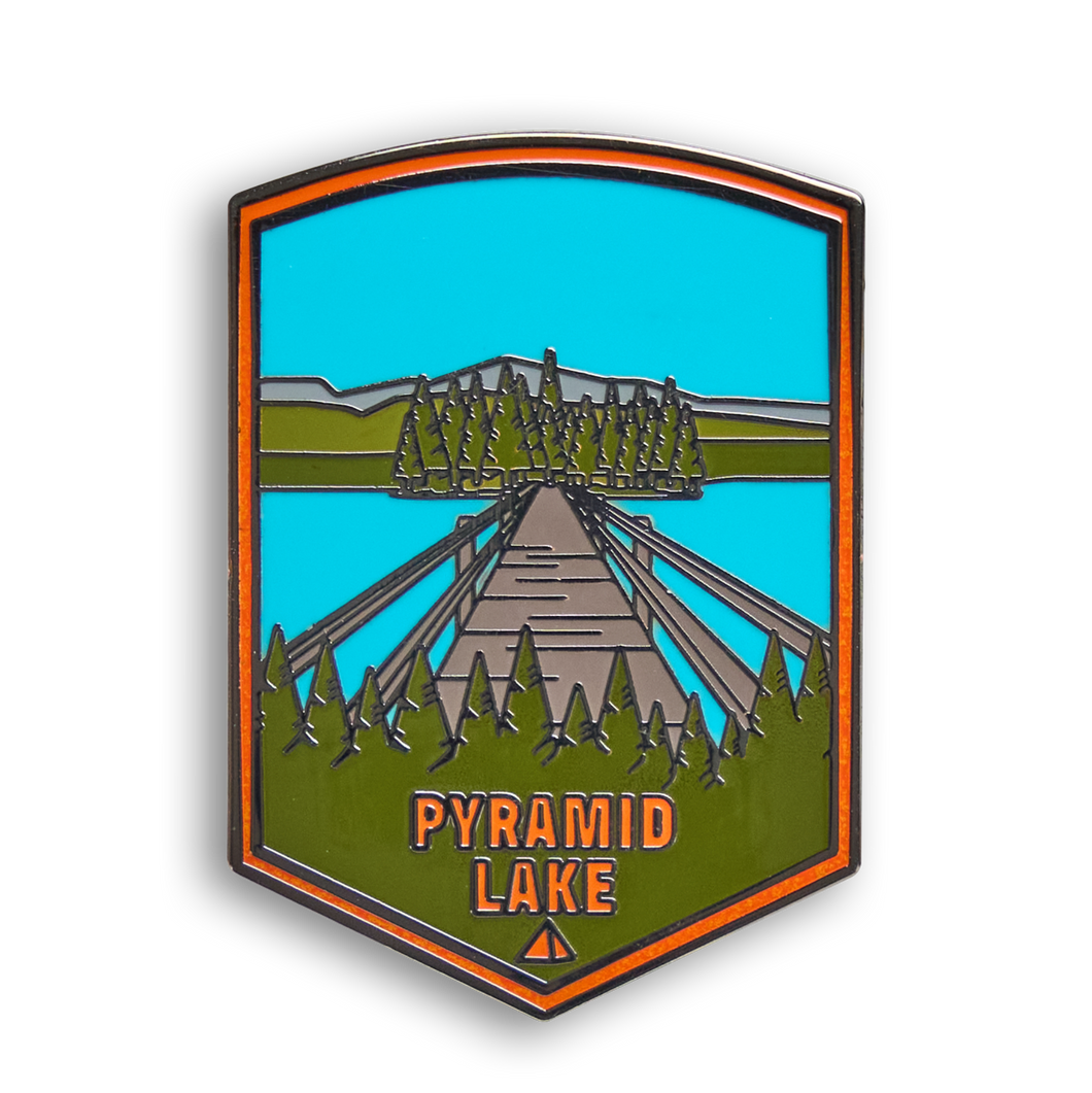 Pyramid Lake Pin